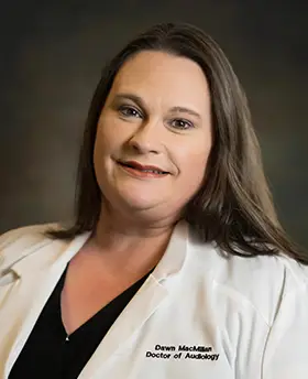 Audiologist Dr Dawn MacMillan